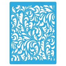 Pochoir Plastique Souple Réutilisable 18,5 X 14,5 Cm Fabrika Decoru Decoration 163 - FABRIKA DECORU