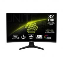 Msi Mag 32c6x Écran Plat De Pc 80 Cm (31.5) 1920 X 1080 Pixels Full Hd Noir - Msi