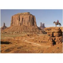 Puzzle Paysage Et Nature - Educa - Monument Valley - 1000 Pièces - Colle Fix Puzzle Incluse - Educa