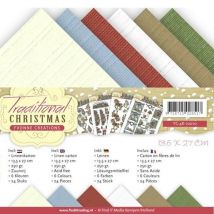 24 Cartons En Fibres De Lin 13,5 X 27 Cm Cm Yvonne Créations Traditional Christmas - Find It