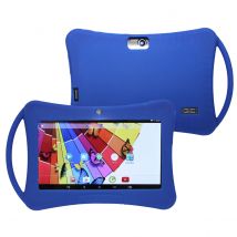 Housse Tablette En Silicone Protection 7' Enfant Universelle Étui Renforcé Bleu Yonis - Yonis