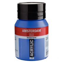 Peinture Acrylique - Bleu De Cobalt - 512 - Amsterdam - Pot De 500ml