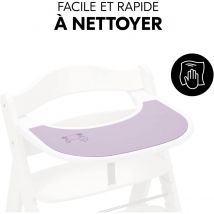 Set De Table En Silicone Mat Crab Lavender Pour Enfants - Hauck