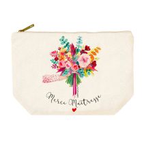 Trousse Rectangulaire Gm (28x20 Cm) - Merci Maîtresse - Hirondelles & Cie