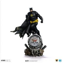Dc Comics - Statuette 1/10 Bds Art Scale Batman Deluxe (black Version Exclusive) Heo Eu Exclusive 30 Cm - Iron Studios