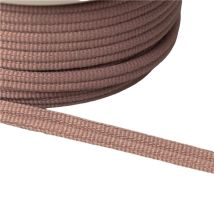 Bobine 20m Double Cordon 9mm Vieux Rose - My mercerie