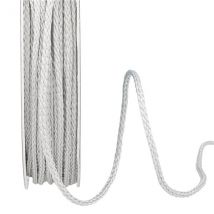 Bobine 30m Cordelière Polyester 2mm Gris Bleu - My mercerie