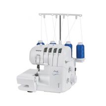 Surjeteuse 2104d - Brother - Des Finitions Professionnelles Pour Vos Projets De Couture Blanc