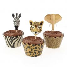 Kit Cupcakes Savane - Recyclable - Annikids