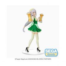 Re:zero Starting Life In Another World - Statuette Spm Emilia Oktoberfest Ver. (re-run) 21 Cm - Sega