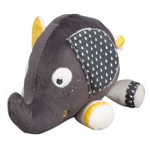 Doudou Eléphant En Velours - Sauthon