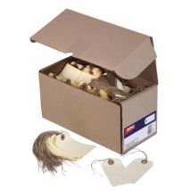 Etiquettes Américaines Avec Ficelle 100x51 Mm 1000 U. - Apli