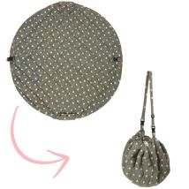 Tapis De Jeu 2 En 1 Noomad Organic Soft Play&go