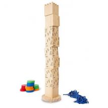 Tour De Pise Geante En Bois - Jeu D'Adresse Exterieur - BuitenSpeel