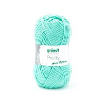 Fil À Tricoter Pretty - 100gr - Grundl 07 Vert - Gründl