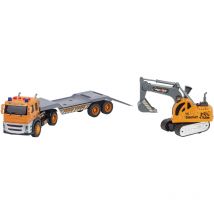 Camion À Friction Son Et Lumière Avec Excavatrice - Wdk Groupe Partner - Wdk Groupe Partner