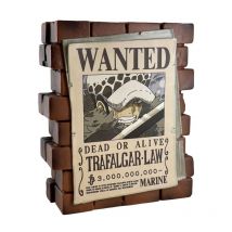 One Piece - Tirelire Law Wanted - Plastoy