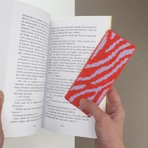 Kit Canevas - Zèbre - Marque-page - Fukuri