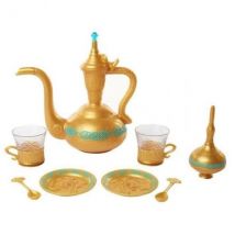 Service À The Royal D'Agrabah 9 Pièces Disney - Aladdin Et Jasmine - Dinette - Accessoires - Disney