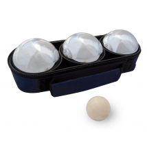 Set De 3 Boules De Pétanque Loisir + 1 Cochonnet + 1 Mesureur - Cadetel - Ferry Jouets