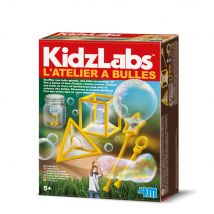 4m Kidzlabs Science: L'Atelier À Bulles / Emballage Francais & Néerlandais, Faire Une Bulle De Savon De Plus D'Un Mètre, Glacez Une Bulle De Savon,