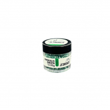 Glitter Chips 30g - Smaragd Groen - Jesmonite