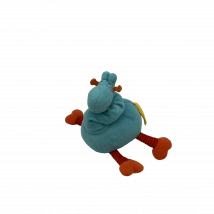 Doudou Musical Girafe Bleue 28cm
