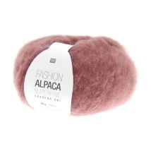 Fil De Laine À Tricoter Fashion Alpaca Superfine Heavens Uni - Rico Design 03 Vieux Rose