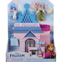 Coffret Le Chateau D'Anna 28 Cm Transformable + 2 Figurines - La Reine Des Neiges - Mattel - Hlx02 - DISNEY PRINCESS