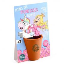 Carte Nature - Princesse - Radis et Capucine