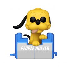 Walt Disney Word 50th Anniversary - Figurine Pop! Pluto W/balloon 9 Cm - Funko