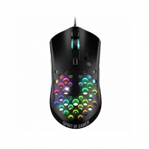 Souris Filaire - Gaming - Elite-m80 - Led - Personnalisable - Boutons Programmables - Spirit Of Gamer - Spirit Of Gamer