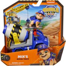 Coffret Pat Patrouille Ruben Et Cie : Camion Toupie + Mix - Vehicule De Luxe - Figurine Chien - Paw Patrol - Spin Master - Spin Master