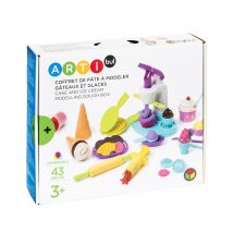 Coffret De Pâte À Modeler Gâteaux Et Glaces Oxybul