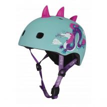 Casque 3d Dragon Pour Vélo Et Trottinette - Taille S, Sécurité Et Style Pour Enfants - Micro