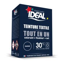 Kit Complet Teinture Ideal Tout En Un - Maxi Bleu Marine - 350 Gr - Idéal