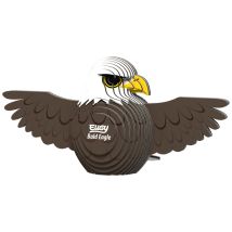 Eugy 3d Modèle: Oiseau / Aigle 12x5,9x5,7cm, En Carton, En Boîte, 6+
