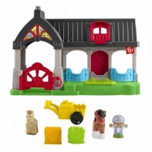 Fisher-price Little People-l'écurie Des Joyeux Chevaux Avec 6 éléments - Fisher-price - Hwr84 - Fisher Price