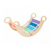 Rocker Montessori Planches Multicolores - Elis Design
