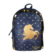 Sac À Dos Cybel Bleu Marine 2 Compartiments – Bagtrotter - Bagtrotter