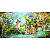 Canevas Seg Promenade Galante 65 X 120 Cm