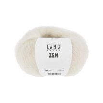 Pelote De Laine, Alpaga Et Soie À Tricoter Zen - 25gr - Lang Yarns 0094 Ecru - LangYarns