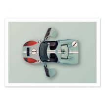 Affiche 50x70 Cm - Ford Gt40 - Artmoric - Wall Editions