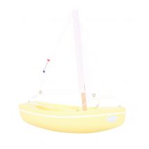 Bateau Le Sloop Jaune 21cm - Maison Tirot