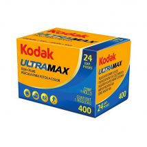 Kodak Ultramax 400 Gc135-24 - Pellicule Couleur Haute Sensibilité - 24 Expositions Pour Photos Éclatantes