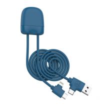 Câble De Charge Xoopar Ice-c Multi-connecteurs D'1 Mètre - Bleu - Xoopar