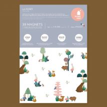 Jeu Magnétique Animaux Forêt - La cabane à rêve
