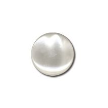 Lot De 6 Boutons En Forme De Bonbon Couleur Blanc 13mm - MyMercerie