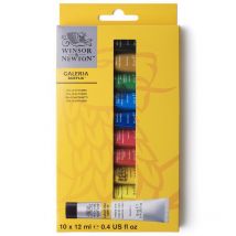 Set Initiation Peinture Acrylique - 12 Tubes - Winsor & Newton