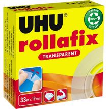 Ruban Adhésif Transparent Rollafix Uhu 33 M X 19 Mm
